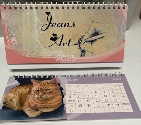 Jeans Art Calendar